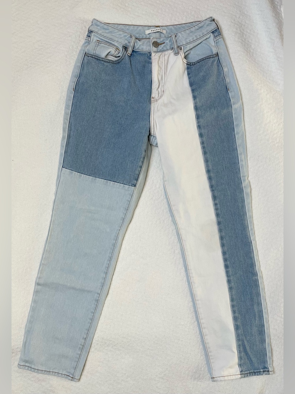 Pacsun Patchwork Mom Jeans